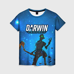 Женская футболка Darwin Project Королевская Битва Z