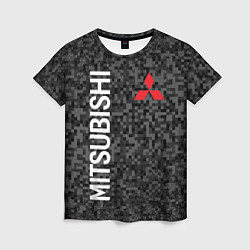Женская футболка MITSUBISHI Камуфляж