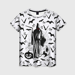 Женская футболка Хэллоуин, Grim Reaper