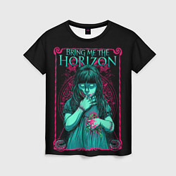 Футболка женская Bring Me the Horizon, цвет: 3D-принт