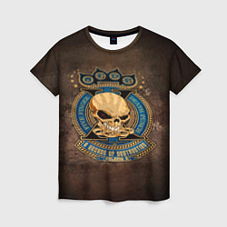 Футболка женская A Decade of Destruction - Five Finger Death Punch, цвет: 3D-принт