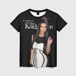 Футболка женская Keeping up with Kardashians, цвет: 3D-принт