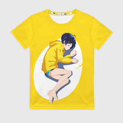 Футболка женская Yellow egg Oto Ai, цвет: 3D-принт