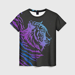 Женская футболка Tiger Neon