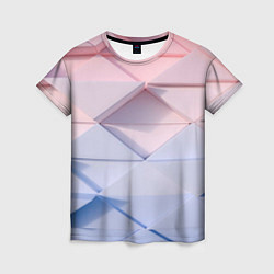 Женская футболка Треугольники для тебя
