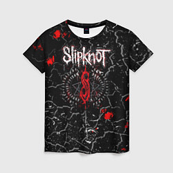 Женская футболка Slipknot Rock Слипкнот Музыка Рок Гранж