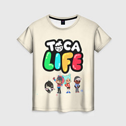 Футболка женская Toca Life: Persons, цвет: 3D-принт