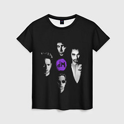 Женская футболка Depeche mode band