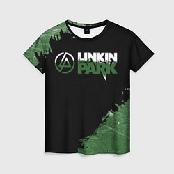 Женская футболка Линкин Парк в стиле Гранж Linkin Park