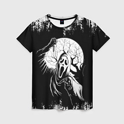 Женская футболка Крик Хэллоуин Хоррор Scream Halloween