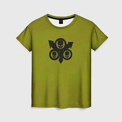 Женская футболка Гвардия Смерти после Ереси цвет легиона