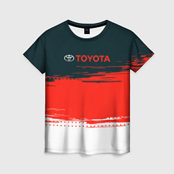 Женская футболка Toyota Texture