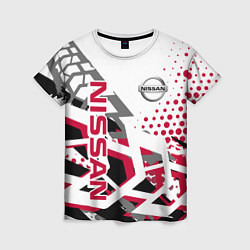 Женская футболка Nissan Ниссан