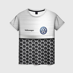 Женская футболка Volkswagen Стальная решетка