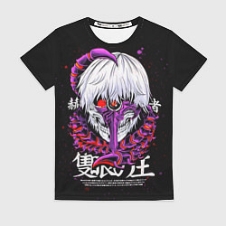 Женская футболка Токийский гуль: Кен Канеки