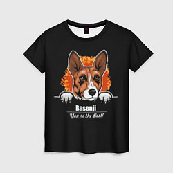 Женская футболка Басенджи Basenji
