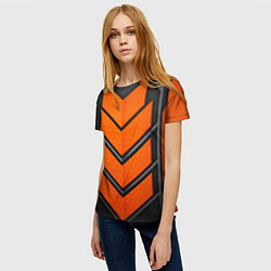 Футболка женская НАНО БРОНЯ NANO ARMOR, цвет: 3D-принт — фото 2