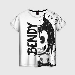 Женская футболка BENDY - БЕНДИ БРЫЗГИ КРАСКИ