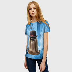 Футболка женская Кузен Итт, цвет: 3D-принт — фото 2