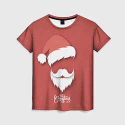 Женская футболка Merry Christmas Счастливого Рождества