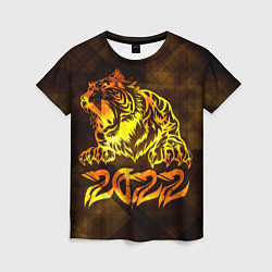 Женская футболка Хищник Тигр 2022