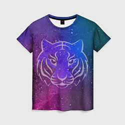 Женская футболка Космический тигр COSMO