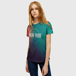 Футболка женская Studio Collection - Linkin Park, цвет: 3D-принт — фото 2