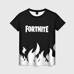 Женская футболка Fortnite Огонь