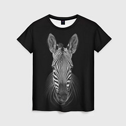 Женская футболка Зебраzebra