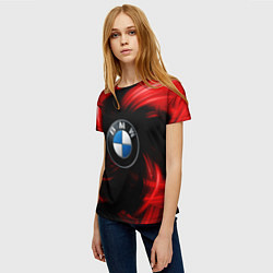 Футболка женская BMW RED BEAST, цвет: 3D-принт — фото 2