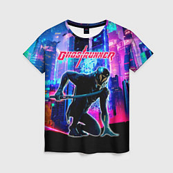 Женская футболка Ghostrunner Neon City