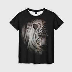 Женская футболка Загадочный тигр