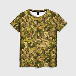 Женская футболка Белки в дубовом лесу