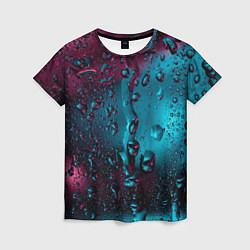 Футболка женская Ностальгия фиолетового дождя, цвет: 3D-принт