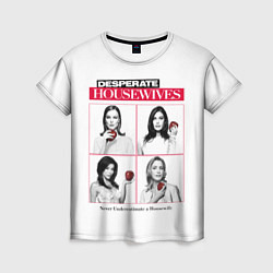 Женская футболка Desperate Housewives с яблоками