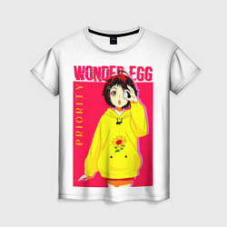 Женская футболка Priority Wonder Egg