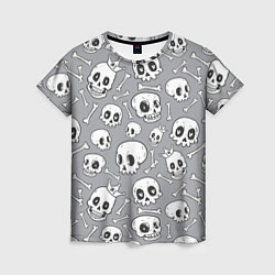 Женская футболка Skulls & bones