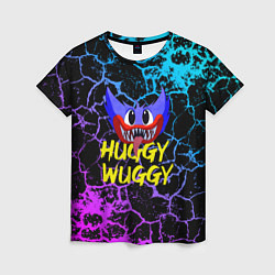 Женская футболка HUGGY WUGGY ТРЕЩИНЫ