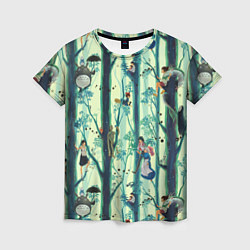 Женская футболка Ghibli All