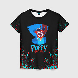 Женская футболка ХАГГИ ВАГГИ Poppy Playtime