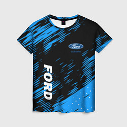 Футболка женская Форд , Ford, цвет: 3D-принт