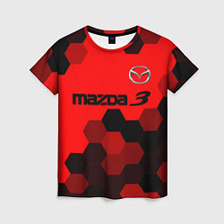 Женская футболка MAZDA 3 Графика