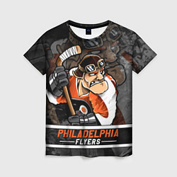 Женская футболка Филадельфия Флайерз, Philadelphia Flyers