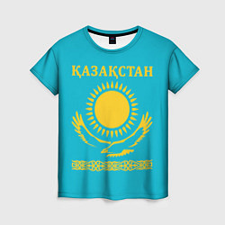 Женская футболка КАЗАКСТАН