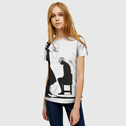 Футболка женская Ты слаб, цвет: 3D-принт — фото 2