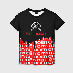Женская футболка Citroen ситроен