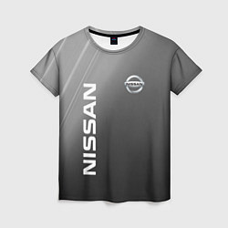 Женская футболка Ниссан