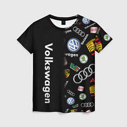 Женская футболка Volkswagen Group Half Pattern