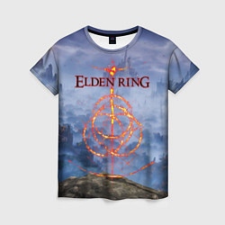 Футболка женская Elden Ring, Logo, цвет: 3D-принт