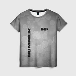 Женская футболка Hummer abstraction